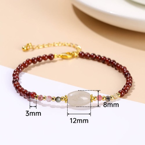 Garnet Tourmaline Passion Bracelet Garnet Tourmaline Passion Bracelet