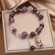 Natural Amethyst PiXiu Healing Bracelet Natural Amethyst PiXiu Healing Bracelet