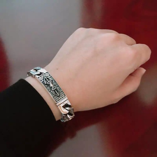 Om Mani Padme Hum Dorje Vajra Swastika Bracelet Om Mani Padme Hum Dorje Vajra Swastika Bracelet