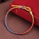 Bamboo White Agate Red Agate Protection Bracelet