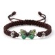 Butterfly Freedom Love Charm Bracelet