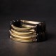 Tibetan Ebony Wood Copper Double Layer Balance Bracelet