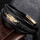 Feather Multilayer Leather Titanium Calm Bracelet Feather Multilayer Leather Titanium Calm Bracelet