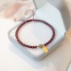 Strawberry Quartz Garnet Jade Fortune Healing Bracelet Strawberry Quartz Garnet Jade Fortune Healing Bracelet