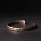 Lava Rock Copper Balance Cuff Bangle