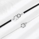 "KEEP ME IN YOUR HEART" Interlocking Circles Healing Bracelet "KEEP ME IN YOUR HEART" Interlocking Circles Healing Bracelet