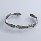 Angel Wings Feather Pattern Luck Cuff Bracelet Angel Wings Feather Pattern Luck Cuff Bracelet