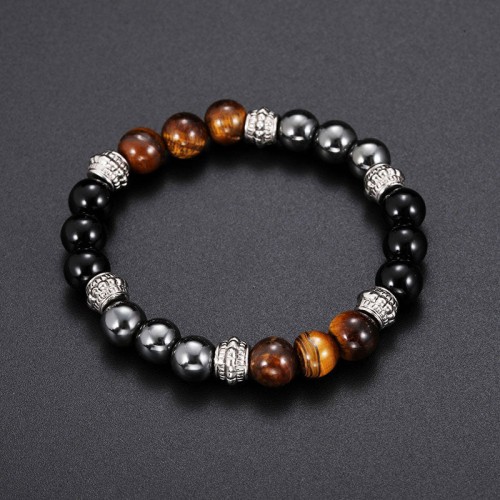 Tiger Eye Hematite Good Luck Bracelet