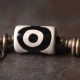Ebony Wood Dzi Bead Protection Bracelet Ebony Wood Dzi Bead Protection Bracelet