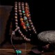 108 Mala Beads Agarwood Red Agate Peace Strength Bracelet 108 Mala Beads Agarwood Red Agate Peace Strength Bracelet