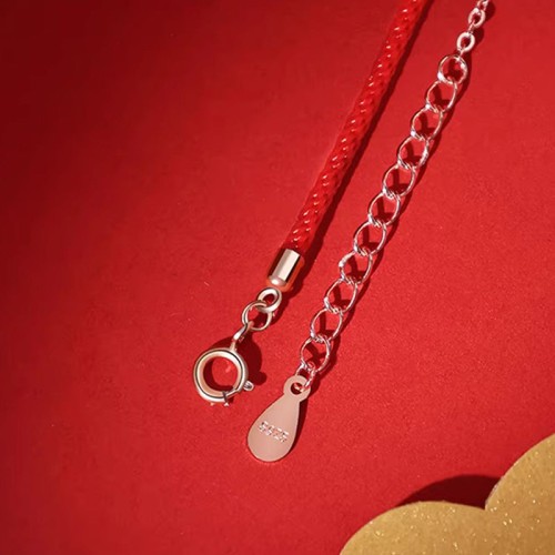 925 Silver Year of the Dragon Copper Koi Fish Luck Bracelet 925 Silver Year of the Dragon Copper Koi Fish Luck Bracelet