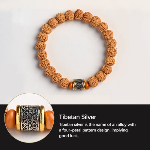 Rudraksha Bodhi Seed Wealth Auspiciousness Bracelet Rudraksha Bodhi Seed Wealth Auspiciousness Bracelet