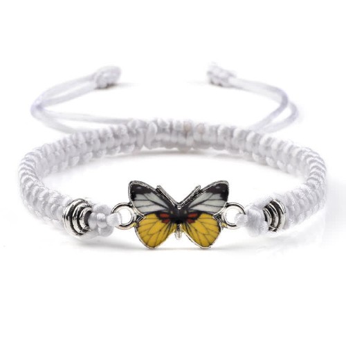 Butterfly Freedom Love Charm Bracelet