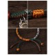 Tibetan Silver Zakiram Goddess Camel Bone Protection Bracelet Tibetan Silver Zakiram Goddess Camel Bone Protection Bracelet