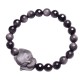 Silver Sheen Obsidian Fox Protection Bracelet Silver Sheen Obsidian Fox Protection Bracelet