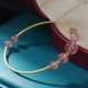 Strawberry Quartz Love Healing Bangle