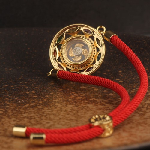 Colorful Zircon Copper Wealth Luck Bracelet Colorful Zircon Copper Wealth Luck Bracelet