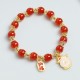 Year of the Dragon Red Agate Green Aventurine Bracelet Year of the Dragon Red Agate Green Aventurine Bracelet