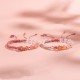 Gradient Agate Peach Blossom Luck Bracelet Gradient Agate Peach Blossom Luck Bracelet