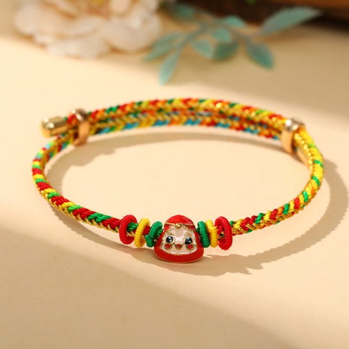 Colorful Rope Zongzi Pattern Luck Bracelet Colorful Rope Zongzi Pattern Luck Bracelet