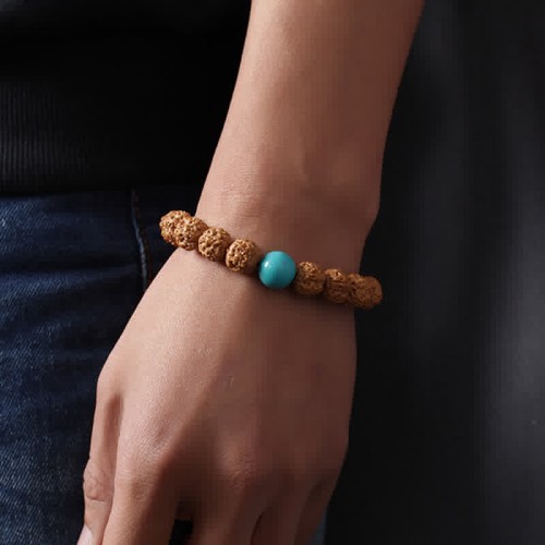 Tibet Rudraksha Bodhi Seed Dzi Amber Wealth Bracelet Tibet Rudraksha Bodhi Seed Dzi Amber Wealth Bracelet