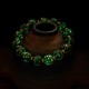 Gold Swallowing Beast Fluorescent Liuli Glass Success Bracelet Gold Swallowing Beast Fluorescent Liuli Glass Success Bracelet