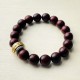 Small Leaf Red Sandalwood Protection Bracelet