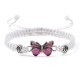 Butterfly Freedom Love Charm Bracelet