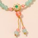 Green Aventurine Tassel Luck Bracelet Green Aventurine Tassel Luck Bracelet