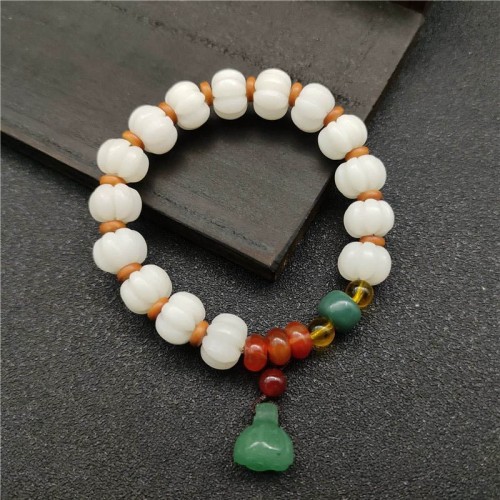 Natural Bodhi Seed Agate Harmony Bracelet Natural Bodhi Seed Agate Harmony Bracelet