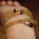 Citrine Amethyst PiXiu Prosperity Bracelet