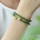 Hetian Cyan Jade Happiness Blessing Bracelet Hetian Cyan Jade Happiness Blessing Bracelet