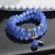 Cat Eye PiXiu Support Triple Wrap Bracelet