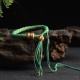 Tibetan Luck Prayer Wheel Bead Bracelet