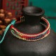 Tibetan Rainbow Protection Braided String Bracelet Tibetan Rainbow Protection Braided String Bracelet