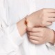 Mountain & Sea Engraved Luck Couple Bracelet