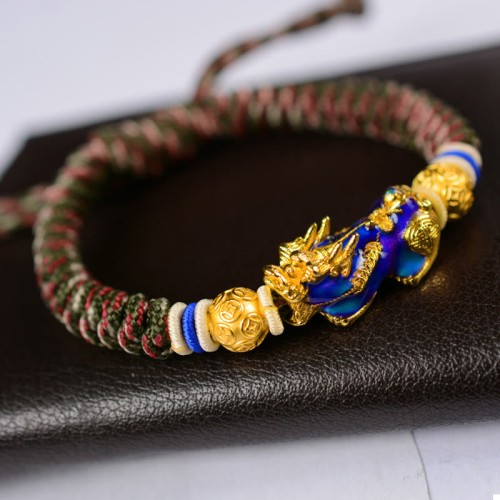 Feng Shui PiXiu Color Change Copper Coin Bracelet Feng Shui PiXiu Color Change Copper Coin Bracelet