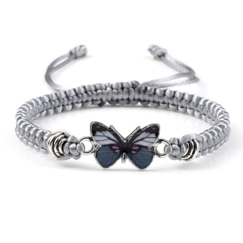 Butterfly Freedom Love Charm Bracelet