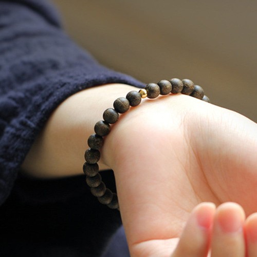 Agarwood Jade Strength Calm Bracelet Agarwood Jade Strength Calm Bracelet
