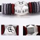 999 Sterling Silver Zodiac Blessing Handmade String Bracelet 999 Sterling Silver Zodiac Blessing Handmade String Bracelet
