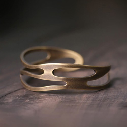 Vintage Copper Brass Wealth Cuff Vintage Copper Brass Wealth Cuff