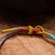 Colorful Rope Eight-Thread Peace Knot Bracelet