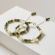 Glass Bead Bamboo Luck Strength Bracelet Glass Bead Bamboo Luck Strength Bracelet