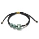 Green Aventurine White Jade Couple Bracelet