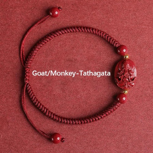 Zodiac Buddha Cinnabar Evil Spirits Bracelet