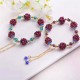 Tibetan Garnet Calm Bracelet Tibetan Garnet Calm Bracelet