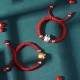 999 Sterling Silver Red Rope Kids Luck Bracelet 999 Sterling Silver Red Rope Kids Luck Bracelet
