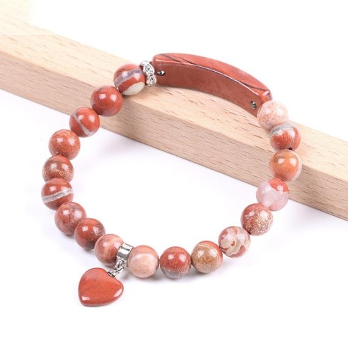Quartz Heart Healing Beads Bracelet Quartz Heart Healing Beads Bracelet