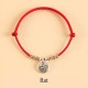 Handmade 999 Silver Year of the Dragon Luck Bracelet