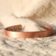 Vintage Magnetic Copper Adjustable Cuff Bracelet Vintage Magnetic Copper Adjustable Cuff Bracelet